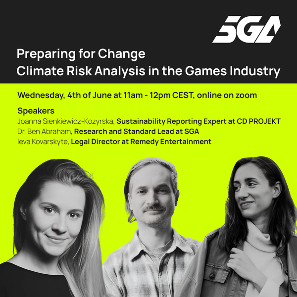 Preparing for Change: Climate Risk Analysis in the Games Industry