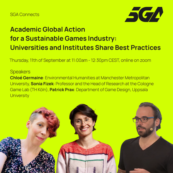 Game sustainability researchers meetup on Sept 11th